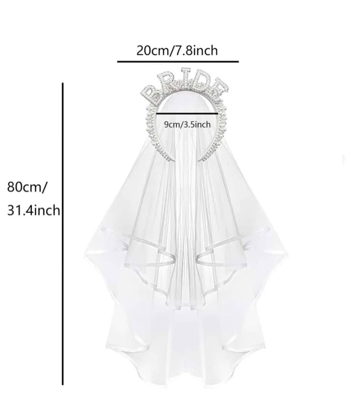 Bride hairhoop