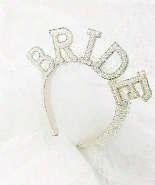 Bride hairhoop