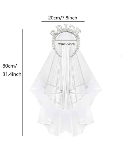 Bride hairhoop