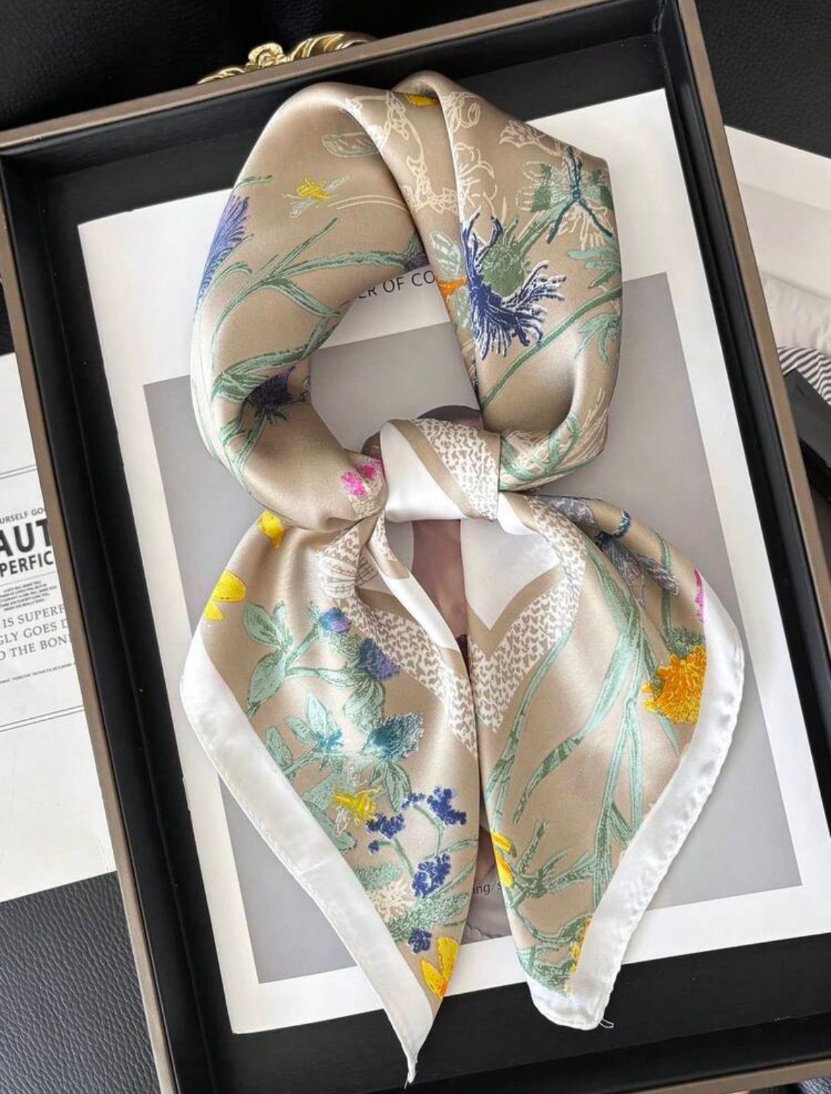 Scarf Dimensions 70*70 CM