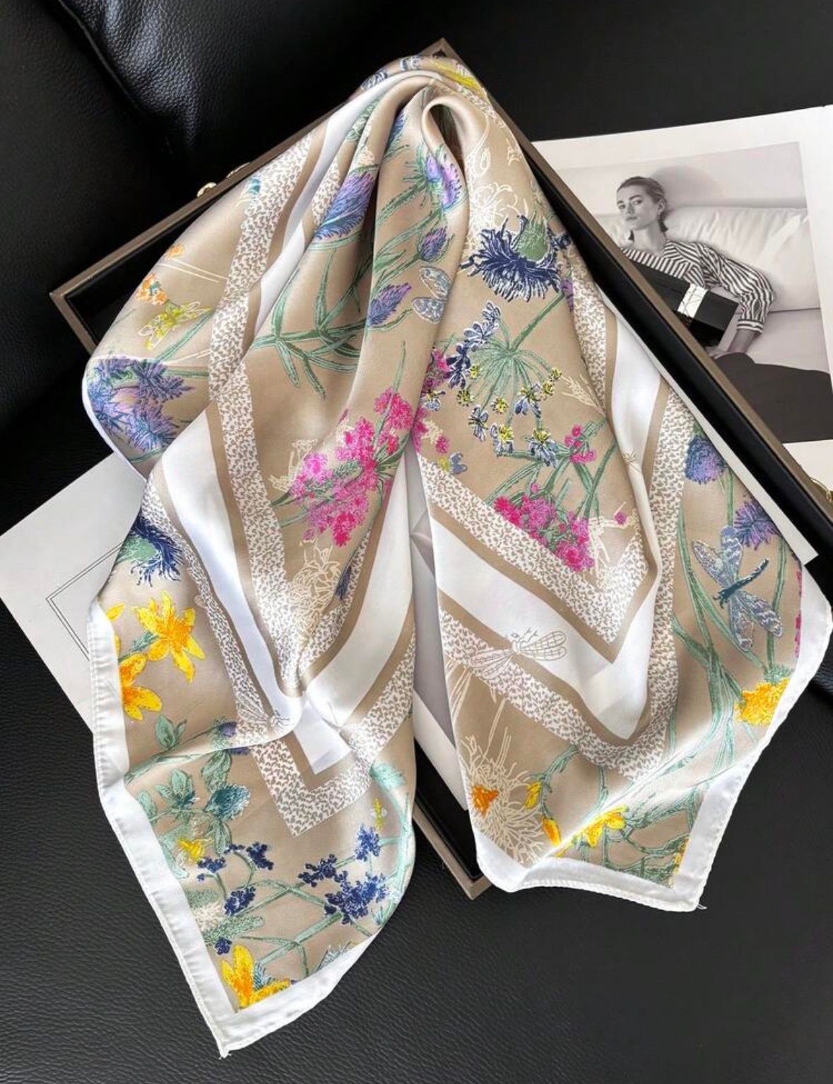 Scarf Dimensions 70*70 CM