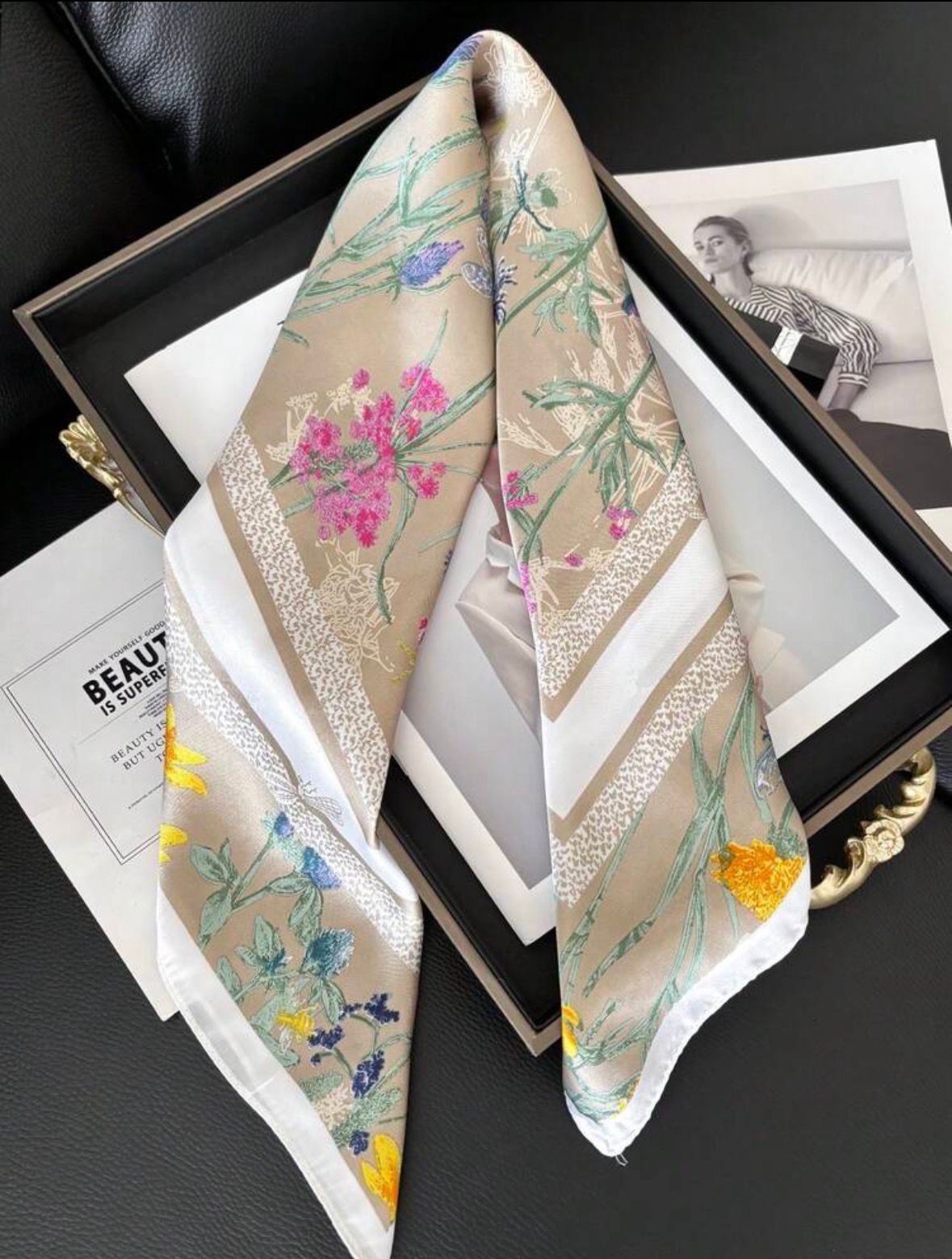 Scarf Dimensions 70*70 CM
