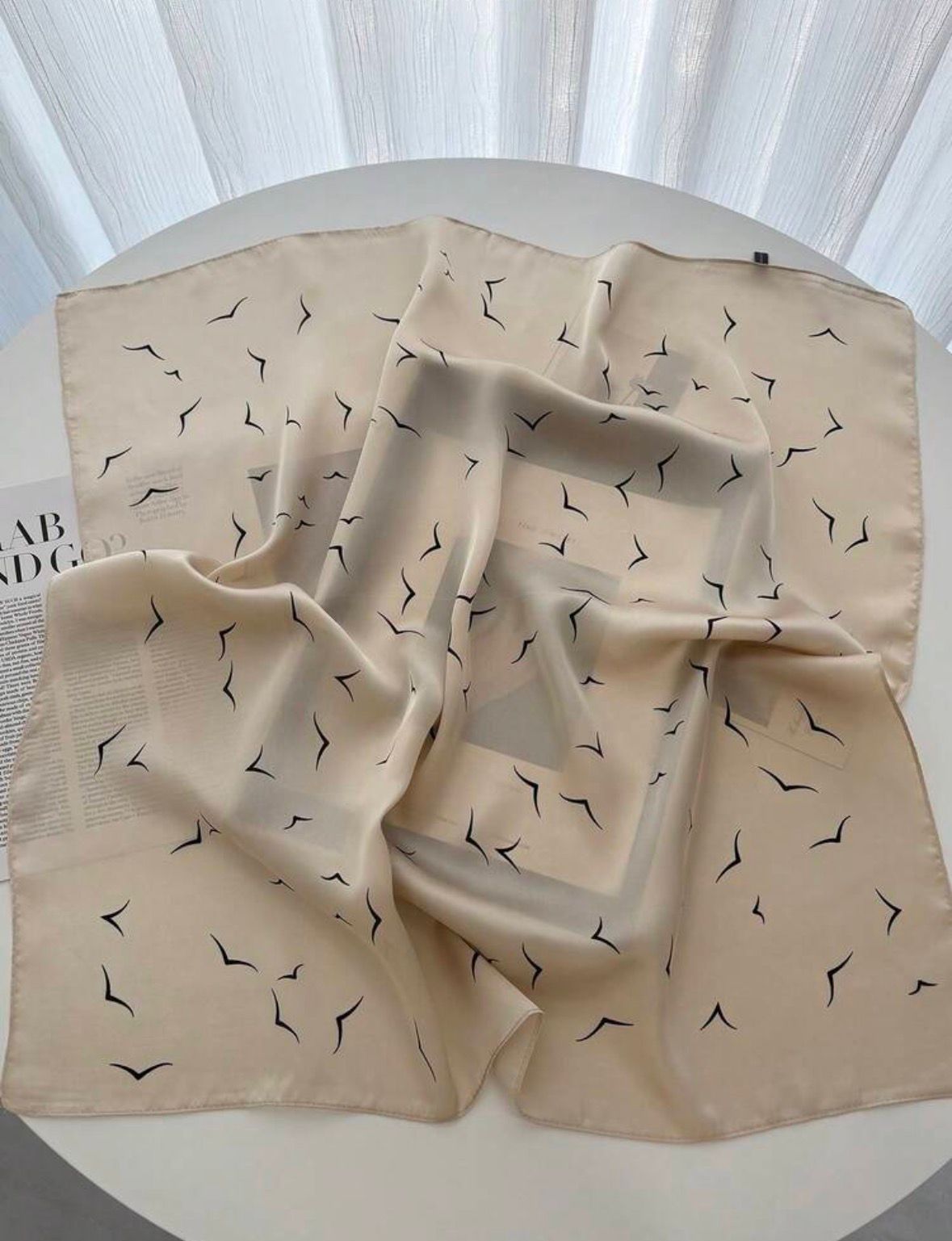 Scarf Dimensions 70*70 CM